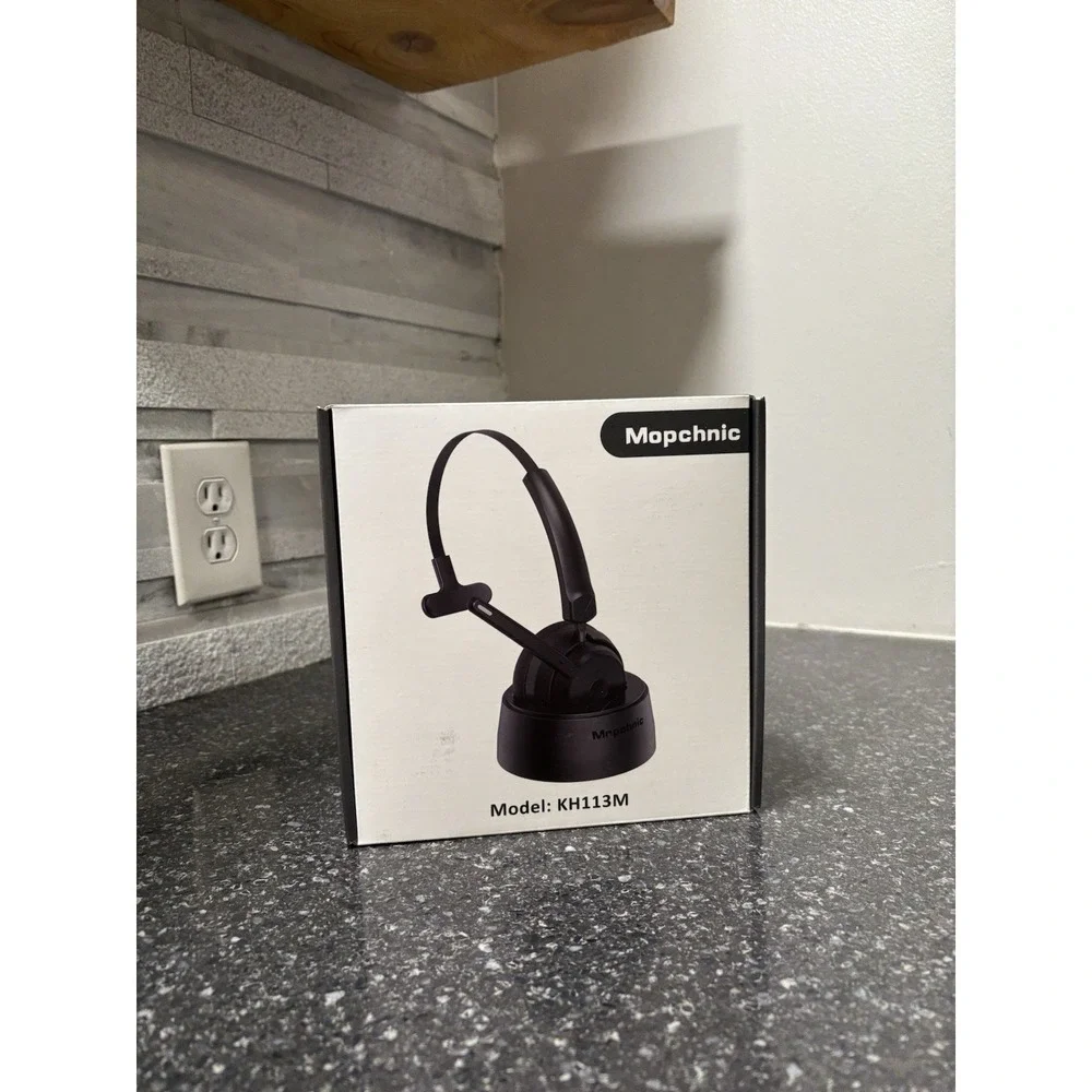 Mopchnic KH113M Mono Bluetooth Wireless Headset for Hands-free Communication New
